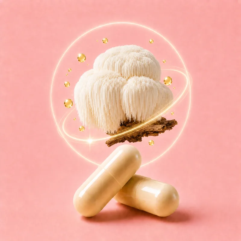 Lion's mane (Hericium erinaceus)